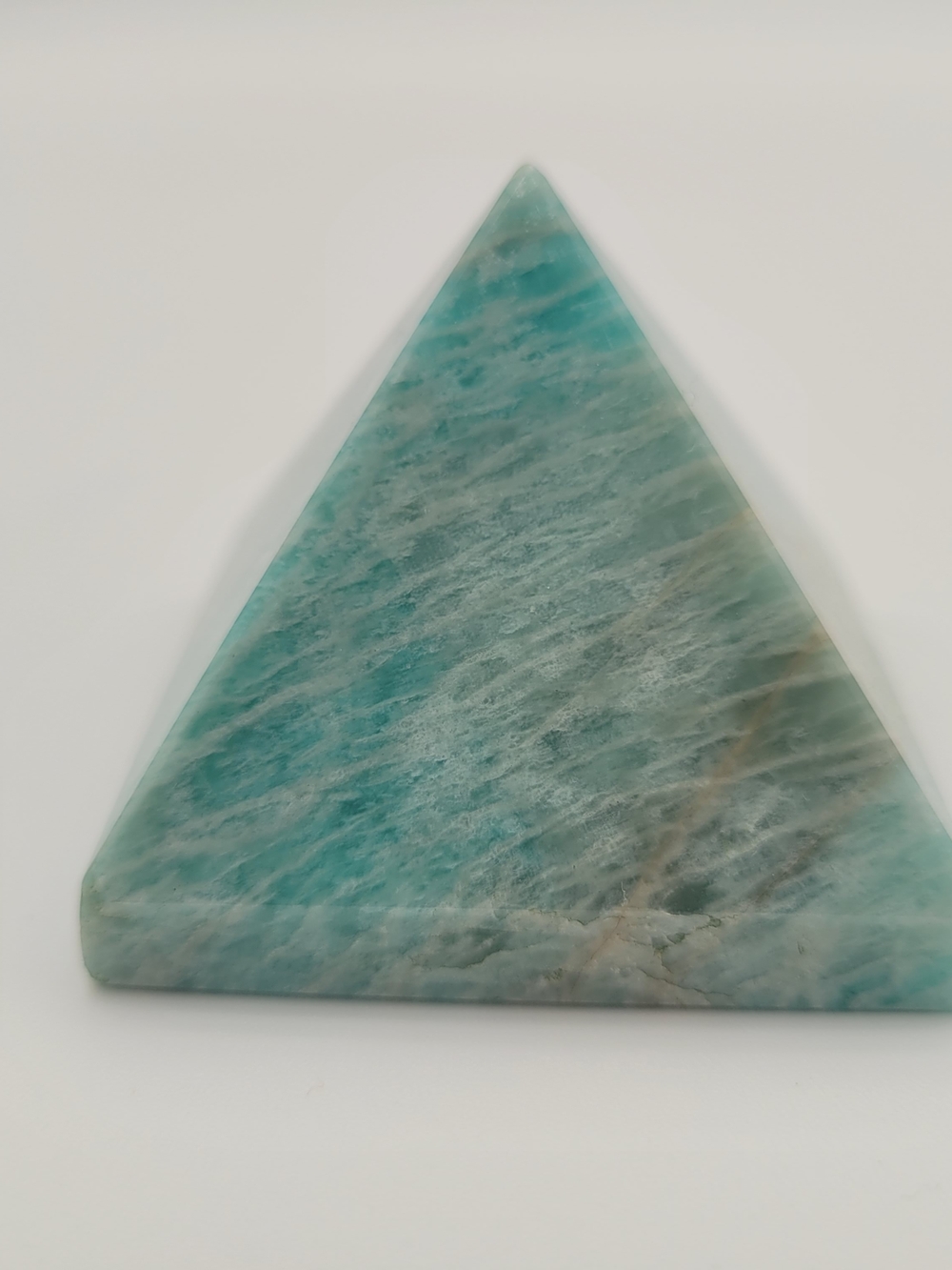Blue Green Sunstone Pyramid Accent